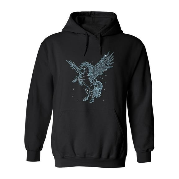 Pegasus  Hoodie Men -Image by Shutterstock, Male Medium