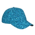 thumbnail image 3 of Balery Blue Glitter Baseball Cap For Women Men,Adjustable Size For Running Workouts And Outdoor Activities All Seasons, 3 of 9