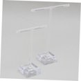 thumbnail image 3 of NICEXMAS 2-Piece Acrylic T-Shape Earring Display Stand Jewelry Holder for Christmas and Holiday Decor, 3 of 7