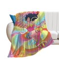 thumbnail image 2 of Manta de franela cálida y acogedora de Wonder Woman para sala de estar, dormitorio, cama, sofá, camping, viajes, mantas de vellón para todas las estaciones, regalos para niños, niñas, niños y, 2 of 8
