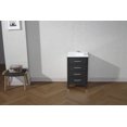 thumbnail image 3 of VIRTU USA  Dior 18-inch Side Cabinet with Top Options Charcoal Grey, 3 of 7
