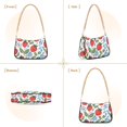 thumbnail image 7 of FORMRS Womens Shoulder Bag with Chain Strap Clutch Purse Cute Tote Handbag, Vibrant Strawberries, 7 of 7