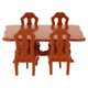 thumbnail image 1 of KAKOWELY 1 juego de minicasa, muebles en miniatura, micro mesa y sillas, muebles simulados, 1 of 4