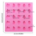 thumbnail image 3 of Fruit Series Grapes And Molds Wax Molds,Food-Grade Silicone Fruit Candy Molds With Strawberry Grapes Banana Shapes,Easy-To-Use Silicone, 3 of 5