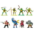 thumbnail image 2 of Teenage Mutant Ninja Turtles Mutant Mayhem Leonardo, Donatello, Michaelangelo, Raphael, Splinter, Super Fly, Bebop & Rocksteady Mini Figure Battle Pack, 2 of 5