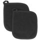 thumbnail image 1 of 2pcs Baking Mittens Breathable Anti-scalding Cotton Non-slip Potholder Oven Gloves For Daily Use, 1 of 5