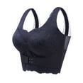 thumbnail image 1 of RKSTN Bras for Women 2024 Comfortable Lace Breathable Solid Color Bra Underwear 4-Way Stretch Seamless Full Coverage Front Open Everyday Bras, 1 of 2