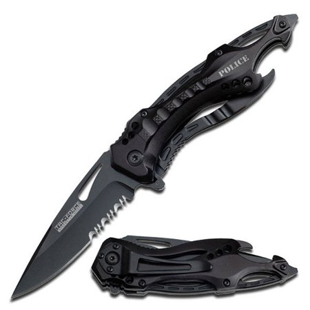 Police Linerlock A/O (Best Boot Knife For Police)