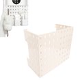 thumbnail image 1 of Pegboard Combination Kit, Wall Mounted Storage Rack with Adhesive Pads Gas Water Heater Pipe Cover for Kitchen Bedroom, 1 of 7