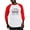 Red/White, variant on - Father Of The Bride Baseball Jersey - Cotton Baseball Jersey, 3/4 Raglan Sleeve Shirt