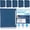 Blue, variant on 15 Packs 8.5'' x 11'' Pressboard Report Covers, Metal Prong Fastener with Compressor, Letter Size 3'' Capacity Presentation Report Folder to Neatly Bind Reports, Proposals, Documents(Red)