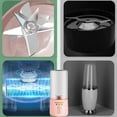 thumbnail image 4 of Yhsdtq,USB Rechargeable Juicer, Handheld Portable Blender, 6-Blade Sharp Cutter, Lightweight Design, For Gym Workouts, Travel Convenience, Stainless Steel Construction, Cordless Operation, Fitness, 4 of 7