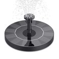 thumbnail image 2 of M Fuente solar, bomba de estanque solar con bomba de agua solar Bomba de fuente flotante solar para estanque de jardín Fuente Baño de pájaros Pecera, 2 of 4