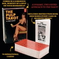 thumbnail image 3 of Baraja de cartas de tarot temática de Pulp Magazines, con personajes de la historia de la ilustración de Pulp, juego en caja con 78 cartas, 3 of 5