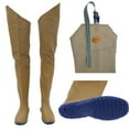 thumbnail image 6 of Lightweight Rubber Stocking Foot Hip Waders Wading Pant Boot 41, 6 of 7