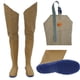 thumbnail image 5 of Pantalones de  Pantalones de resistentes a intemperie duraderos con sues Tals 41-44 80cm Sharpla Pantalones impermeables de la pesca, 5 of 6