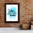 thumbnail image 5 of You Are Your Home, Wooden Frame 9x12 Decorative Wall Plaque (Full Color) | Positive Affirmation Inspiration Décor, 5 of 6