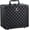 Black Checkerboard, variant on Magnetic Lighted Makeup Case with Detachable LED Mirror Adjustable Brightness 3 Colors Waterproof Storage Organizer Cosmetic Train Box Dividers Brush Holder Rose Gold