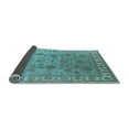 thumbnail image 2 of Ahgly Company Indoor Rectangle Oriental Light Blue Industrial Area Rugs, 2' x 3', 2 of 4