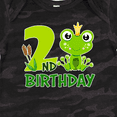 thumbnail image 4 of Inktastic 2nd Birthday Prince Frog Boys Baby Bodysuit, 4 of 5