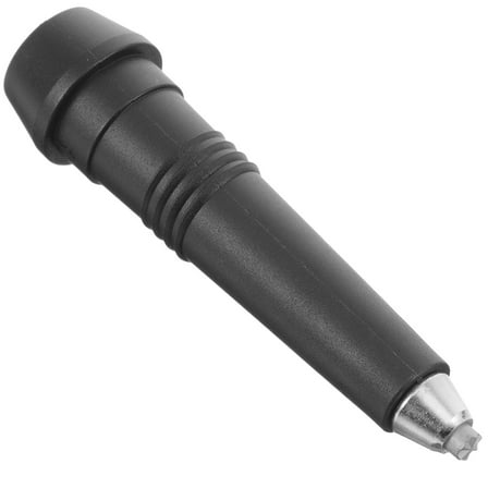 LEDMOMO Black Plastic Tips for Trekking Poles Durable Walking Stick Ends with Excellent Traction