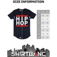 thumbnail image 4 of ShirtBANC Graphic Dropcut Hip Hop Shirt Rap Legends Tee Old School Rap Long Tee, 4 of 4
