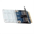thumbnail image 4 of Adaptador Mini PCI-e para 2 Discos Duros SSD para Portátil. Lector de Tarjetas de Memoria Micro-SD, SDHC, SDXC, TF A Mini PCIe., 4 of 5