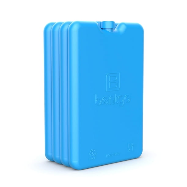 Enfriadores Ice Packs Bentgo Ice Lunch, paquete de 4 unidades (azules)