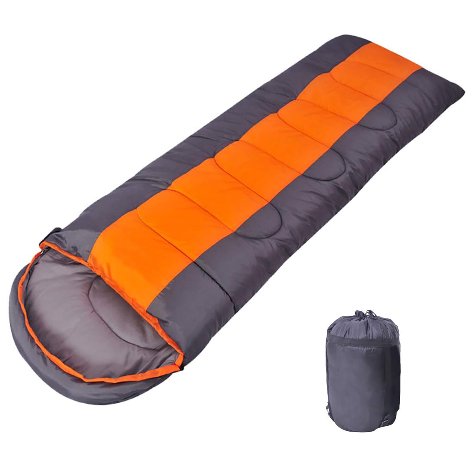 Maison De J Sleeping Bags for Adults Cold Weather Sleeping Bag Orange