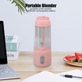 thumbnail image 2 of 300Ml Blender Portable, Usb Charging Portable Small Electric Machine, Charging Mini Juicer Cup With Stainless Steel Blade For Shakes Smoothies, 2 of 5