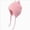 Pink Cap, variant on Kids Girls Beanie Cute Hat Outdoor Warm Solid Hats Kids Pullover Hat One Size