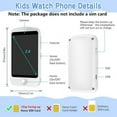 thumbnail image 2 of TOPCHANCES Kids Toy Phone for Toddlers, Electronic Learning Toy with Phone Calls, 19 Educational Games, Camera, Christmas Birthday Gifts for Boys Girls Age 3+, White, 2 of 9