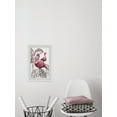 thumbnail image 2 of Marmont Hill Mh-Jultcn-74-Wfpfl-30 30" X 20" "Tropical Flamingos Ii" Framed Giclee, 2 of 6