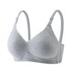 thumbnail image 3 of Brasier Tela de Mantequilla Sujetador sin Costuras, sin Aros, con Tirantes Dobles Extraíbles, Cobertura Total, sin Relleno, Cómodo, Talla Grande Extra Grande, 3 of 4