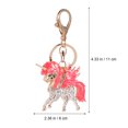 thumbnail image 2 of unbranded 1Ud Llavero Colgante Rosa Unicornio Con Detalles Exquisitos Para, 2 of 6