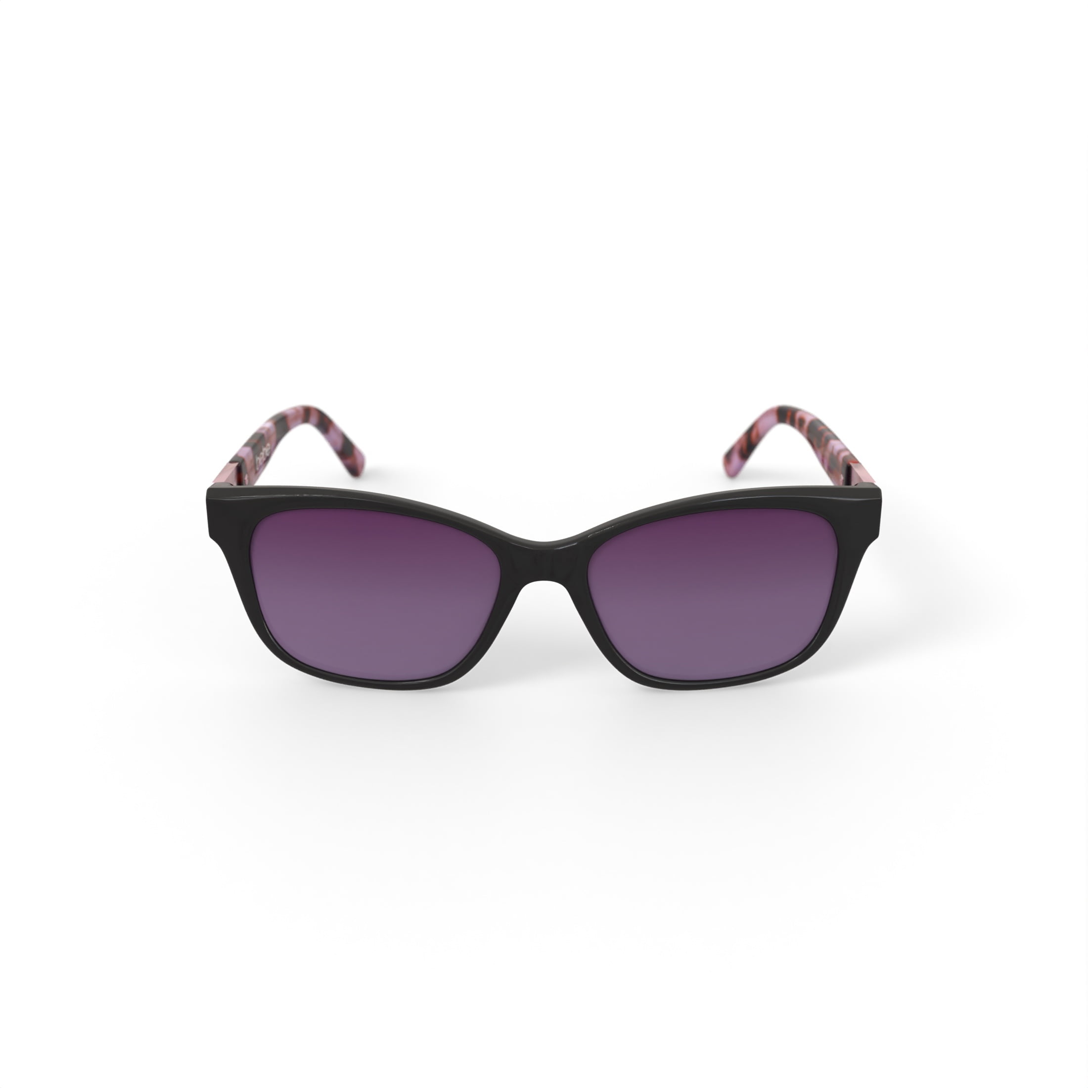 bebe Women's Rx'able Fashion Sunglasses, BBOS1005, Black, 54-16-140, with Case