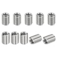 thumbnail image 1 of Unique Bargains Adaptateurs Filetés Manchon Réducteur Écrou M6 * 1 Mâle à M4 * 0,7 Femelle Réparation Insert Vis Réducteur 8mm 10 Pcs, 1 of 6