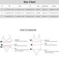 thumbnail image 5 of B91xZ Bikini Ensemble Femme Col Rond Rehausseur Rembourré Brésilien String Maillot de Bain, Noir m, 5 of 5