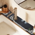 thumbnail image 2 of Yayeee Faucet Mat for Kitchen Sink 30" Diatomite Long Splash Guard Pad, Sitting on The Moon, 2 Pack, 2 of 7