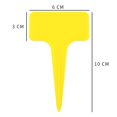 thumbnail image 4 of Plant Tag Garden Plant Tag Plant Sorting Sign Labels 20PCS T Shape Garden Labels Thickening Garden Plant Tag Plant Classification Sorting Sign Tag, 4 of 5