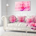 thumbnail image 3 of Designart Pink Fractal Electric Lightning - Abstract Throw Pillow - 12x20, 3 of 5