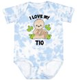 thumbnail image 3 of Inktastic Cute Sloth I Love My Tio with Green Leaves Boys or Girls Baby Bodysuit, 3 of 5