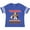 Football Blue and White, variant on Inktastic Protected by a Basset Hound Funny Dog Boys or Girls Toddler T-Shirt