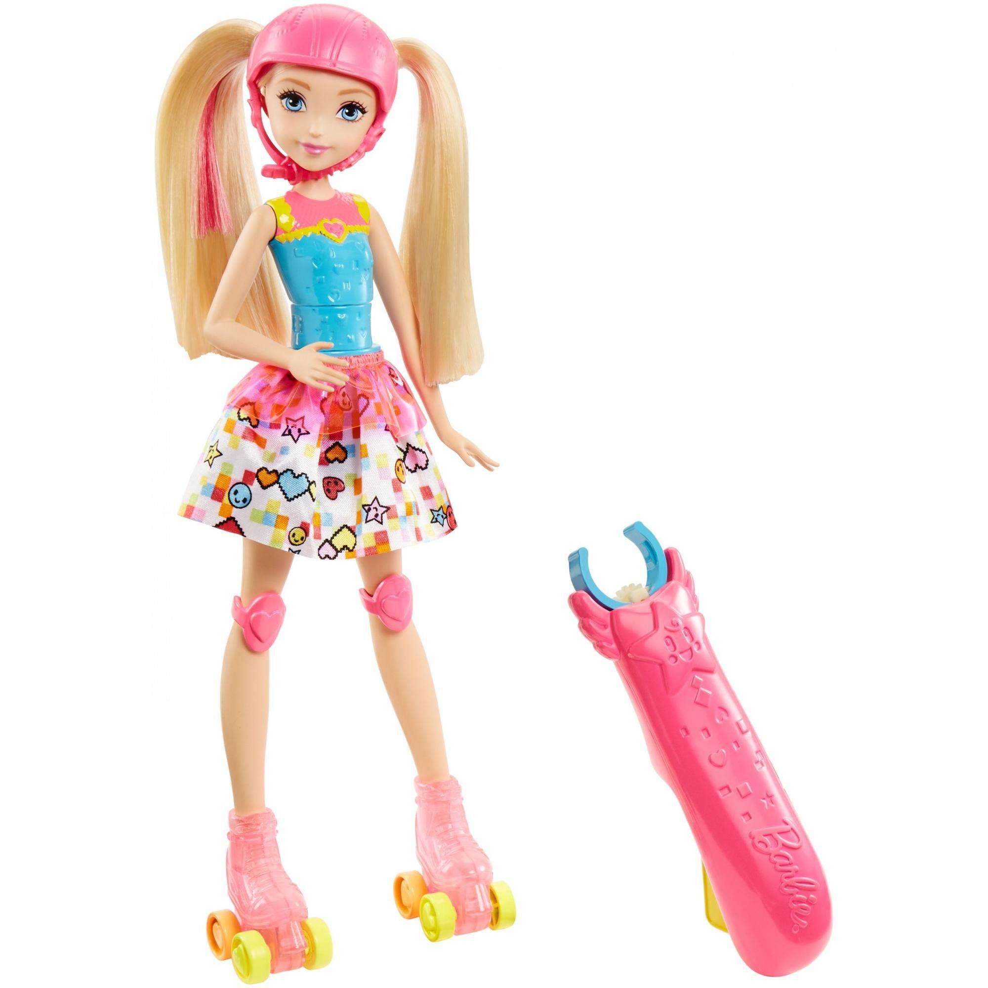 barbie roller skating computer game
