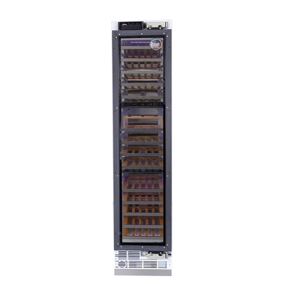 18-in Built-in Panel Ready Three Zones Wine Cooler