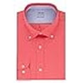 thumbnail image 3 of IZOD Chemise Habillée pour Homme Coupe Ajustée Extensible FX Col Rafraîchissant Uni, Rouge Flamme, Encolure 16 Pouces-16,5 Pouces Manche 34 Pouces-35 Pouces (Grand), 3 of 4