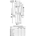 thumbnail image 5 of Womens Fleece Bathrobe - ShaWl Collar Soft Plush Robe Spa Robe, 5 of 5