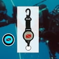 thumbnail image 1 of Ethern Équipement de Plongée Lanière de Récupération avec clip et Porte-Clés, Acier Inoxydable Suspendu 29, 1 of 9