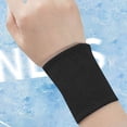 thumbnail image 6 of Nnndbs Cooling Sports Wristband with Moisture Wicking Sweatband, Breathable Absorbent Athletic Wristband for Gym Running Tennis Basketball, Ice Silk Workout Sweatband, 6 of 9