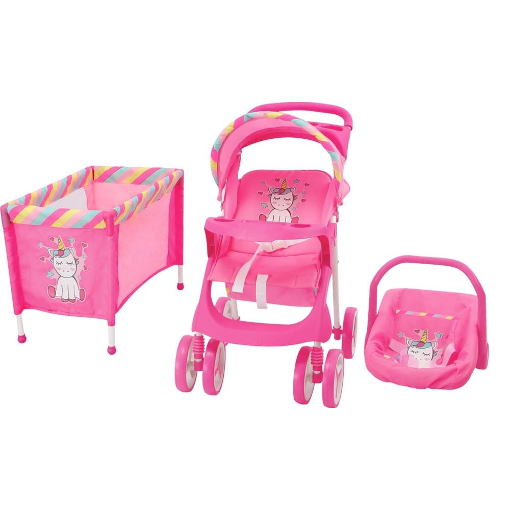 Carriola para Muñecas Prinsel Sofía de Hello Kitty Bodega